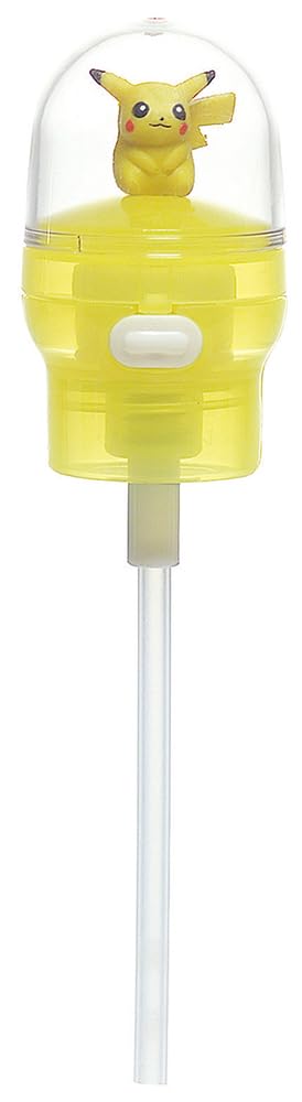 ポケモン　ピカチュウ　ルカリオ　ペットボトルカバー　ストロー付き　劇場版 スケーター ストロー ペットボトル キャップ ストローホッパー